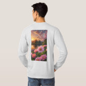 Verhoog uw stijl met Trendsetting-Mannen T-shirt (Achterkant volledig)