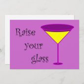 Verhoog uw uitnodiging voor Glass Divorce (Voorkant / Achterkant)