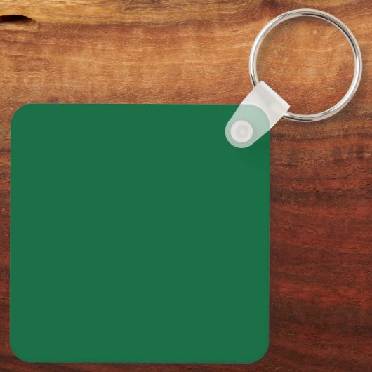 Verhoog uw webdesign met een groene achtergrond sleutelhanger (Achterkant)