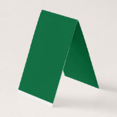 Verhoog uw webdesign met een groene achtergrond visitekaartje (Achterkant)