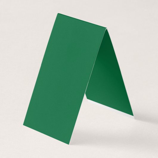 Verhoog uw webdesign met een groene achtergrond visitekaartje (Voorkant)