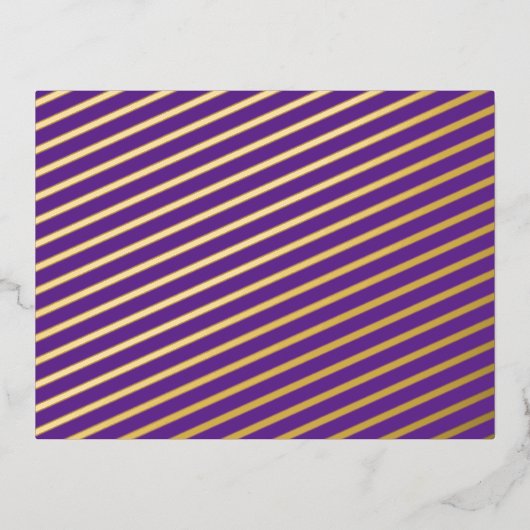 Verhoog uw websiteontwerp met een verbluffend Paar Folie Feestdagen Briefkaart (Voorkant)