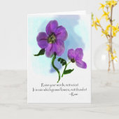 Verhoog uw woorden Rumi Waterverf Groet Kaart (Gele Bloem)