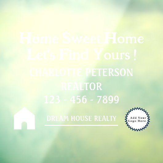 Verhoog vastgoedmerk met Realtor Car Decal (Vel 3)