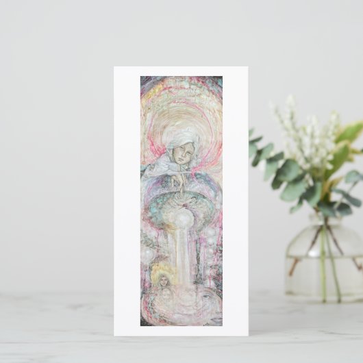 "Verhoogd bewustzijn" Bedankkaart (Staand voorkant)