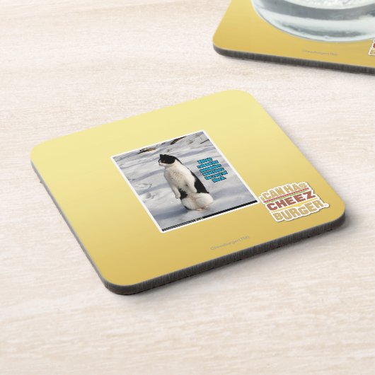 Verhoogd door pinguïns onderzetter (Linkerzijde)