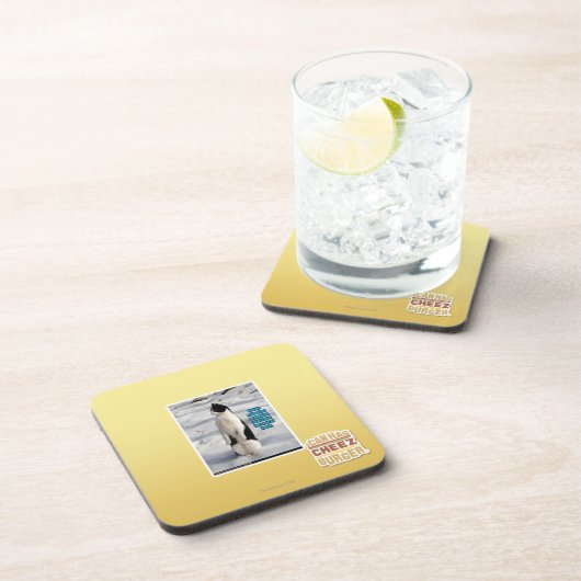 Verhoogd door pinguïns onderzetter (Rechterzijde)