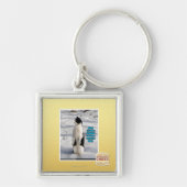 Verhoogd door pinguïns sleutelhanger (Voorkant)