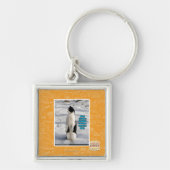 Verhoogd door pinguïns sleutelhanger (Voorkant)