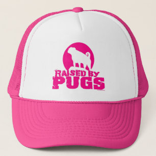 VERHOOGD DOOR POGS Hot Pink Trucker Hat Pet