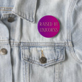 Verhoogd door Unicorns-Button Ronde Button 5,7 Cm (In situ)