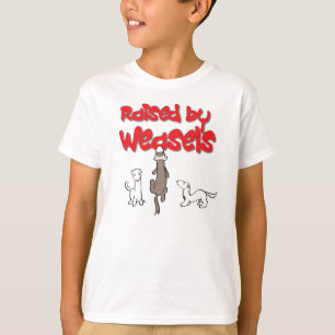 Verhoogd door wapens t-shirt