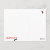 Verhoogd eerste houdpotlood briefkaart (Achterkant)