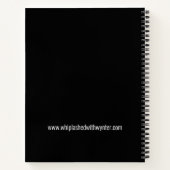 Verhoogd Notitieboek zwart (Achterkant)