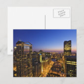 Verhoogd uitzicht, Chicago River Briefkaart (Voorkant / Achterkant)