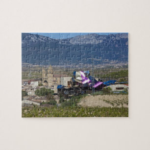 Verhoogd uitzicht en Hotel Marques de Riscal Legpuzzel