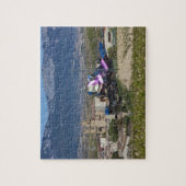 Verhoogd uitzicht en Hotel Marques de Riscal Legpuzzel (Verticaal)