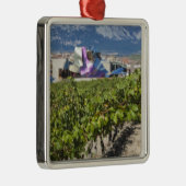 Verhoogd uitzicht en Hotel Marques de Riscal Metalen Ornament (Rechts)