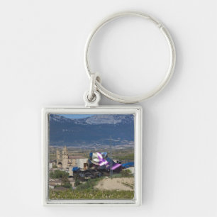 Verhoogd uitzicht en Hotel Marques de Riscal Sleutelhanger