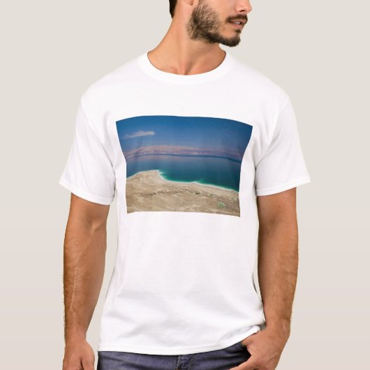 Verhoogd uitzicht op de Dode Zee T-shirt (Voorkant)