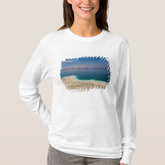 Verhoogd uitzicht op de Dode Zee T-shirt (Voorkant)