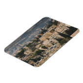 Verhoogd uitzicht van de stad Jerusalem YMCA-toren Magneet (Linkerzijde)