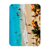 Verhoogd Uitzicht van de Waikiki-strand, Honolulu Magneet (Verticaal)