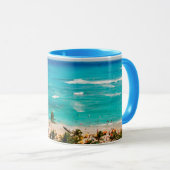 verhoogd Uitzicht van de waikikikikikikikikikikiki Mok (Voorkant rechts)