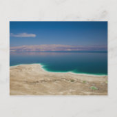Verhoogd uitzicht van het dode Zee Briefkaart (Voorkant)