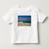 Verhoogd uitzicht van het dode Zee Kinder Shirts (Voorkant)
