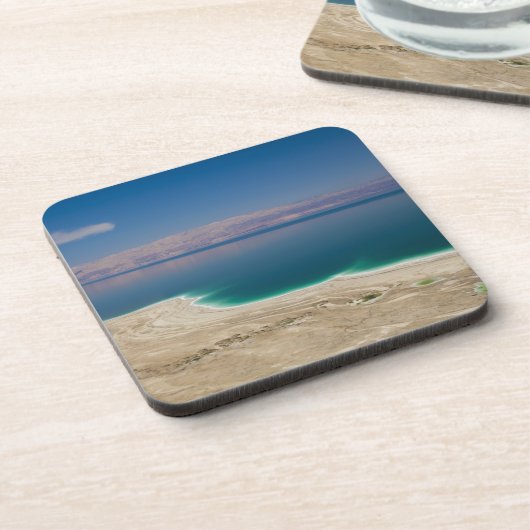 Verhoogd uitzicht van het dode Zee Onderzetter (Linkerzijde)