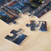 Verhoogd Uitzicht van Stuttgart Legpuzzel (Zijkant)