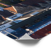 Verhoogd Uitzicht van Stuttgart Poster (Hoek)