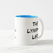 Verhoogde 11oz Mok met twee tonen (Voorkant rechts)