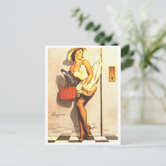 Verhoogde afbeelding briefkaart (Staand voorkant)