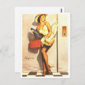 Verhoogde afbeelding briefkaart (Voorkant / Achterkant)