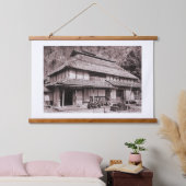 Verhoogde dakboerderij van Mimasaka Hangend Wandkleed (Slaapkamer)