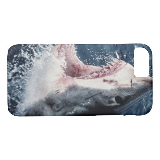 Verhoogde haaienmond open Case-Mate iPhone case (Achterkant (Horizontaal))