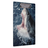 Verhoogde haaienmond open klembord (Rechts)