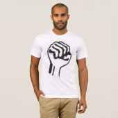 Verhoogde lijst van protesten tegen T-Shirt (Voorkant volledig)