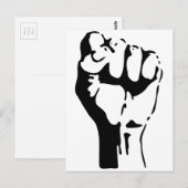 Verhoogde lijst van weerstand/weerstand briefkaart (Voorkant / Achterkant)