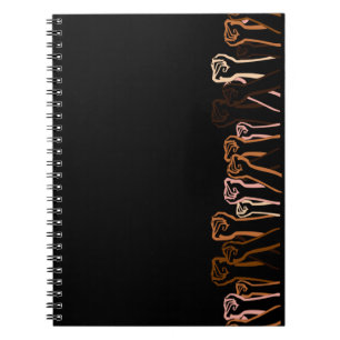 Verhoogde lijsten notitieboek