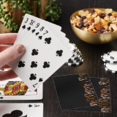 Verhoogde lijsten pokerkaarten (Insitu)