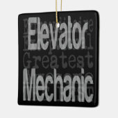 Verhoogde mechanische extraordinaire keramisch ornament (Links)