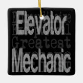 Verhoogde mechanische extraordinaire keramisch ornament (Voorkant)