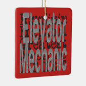 Verhoogde mechanische extraordinaire keramisch ornament (Rechts)