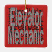 Verhoogde mechanische extraordinaire keramisch ornament (Achterkant)