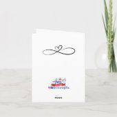 Verhoogde oprechte Vaderdag Kaart (Achterkant)