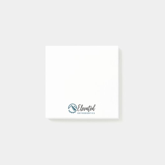 Verhoogde orthodontie Witte noten Post-it® Notes (Voorkant)