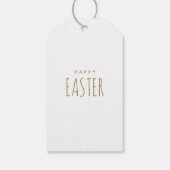 Verhoogde pakketten Pasen Cadeaulabel (Achterkant)